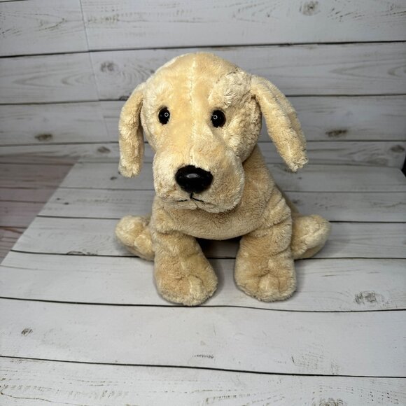 Heritage Collection Ganz Yellow Lab Plush Dog 10" H6275 Stuffed Animal Puppy - Picture 1 of 7
